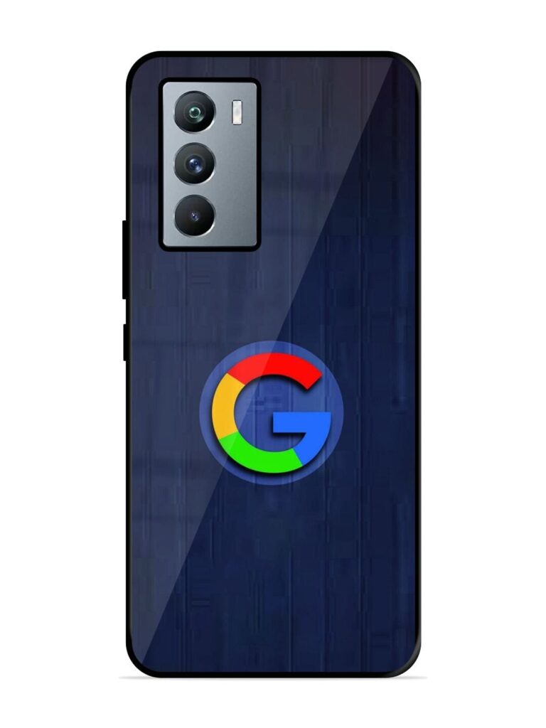 Google Logo Printed Premium Glass Case for Iqoo 9 Se (5G) Zapvi