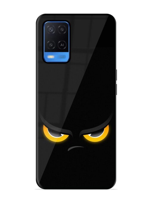 Scary Yellow Eye Premium Glass Case for Oppo A54 Zapvi