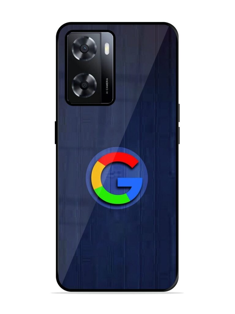 Google Logo Printed Glossy Metal TPU Case for Oppo A57 (4G) Zapvi