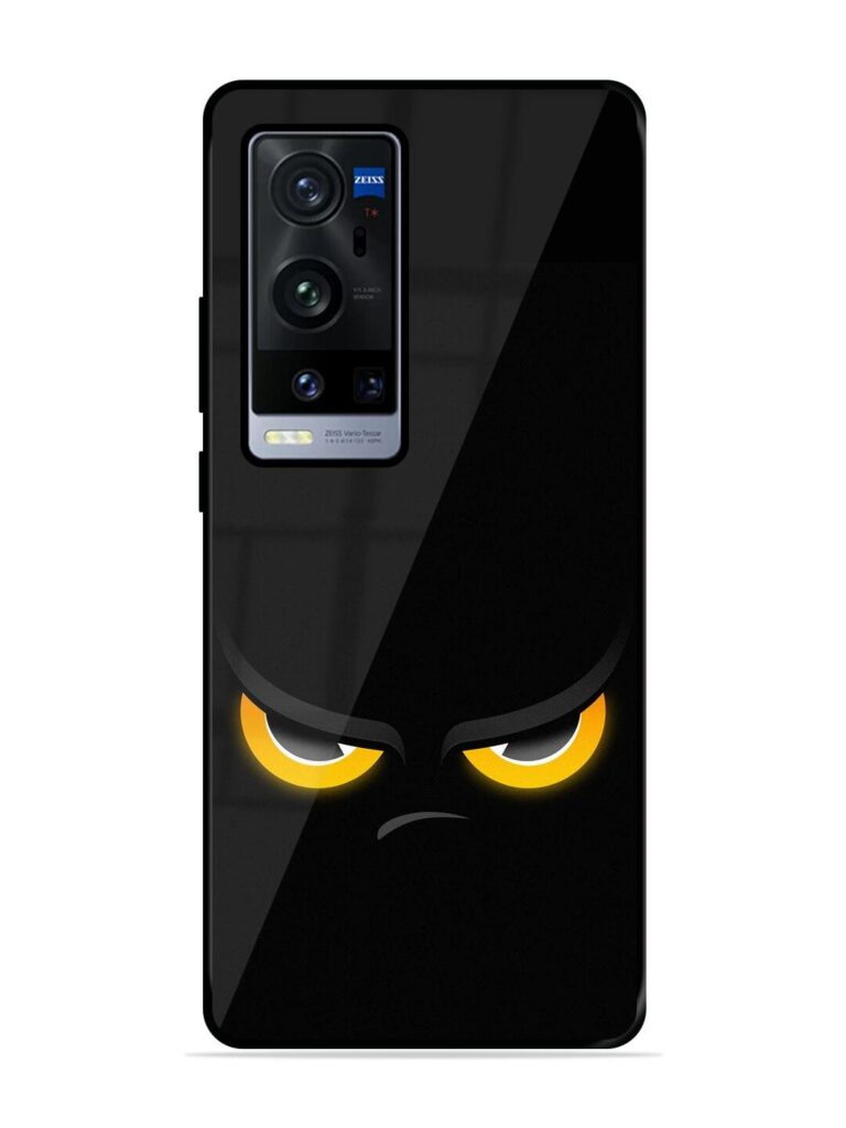 Scary Yellow Eye Premium Glass Case for Vivo X60 Pro Plus Zapvi
