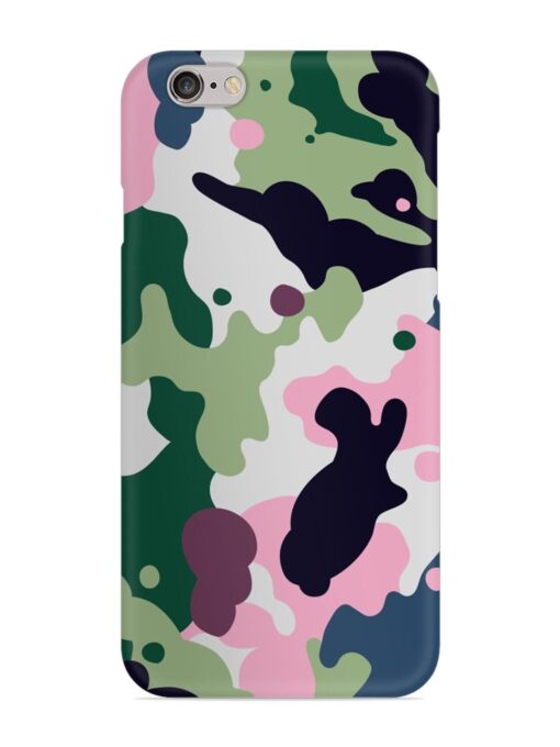 Seamless Funky Camouflage Snap Case for Apple Iphone 6 Zapvi