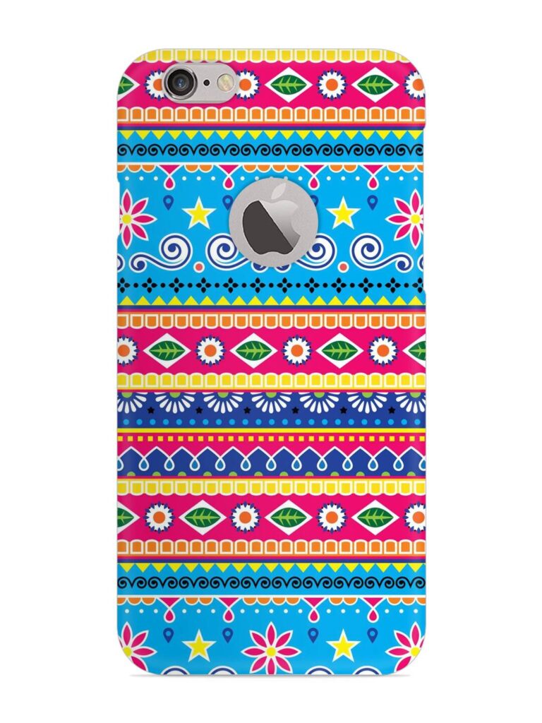 Indian Seamless Snap Case for Apple Iphone 6 (Logo Cut) Zapvi
