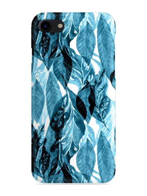 Leaves Pattern Jungle Snap Case for Apple Iphone 8 Zapvi