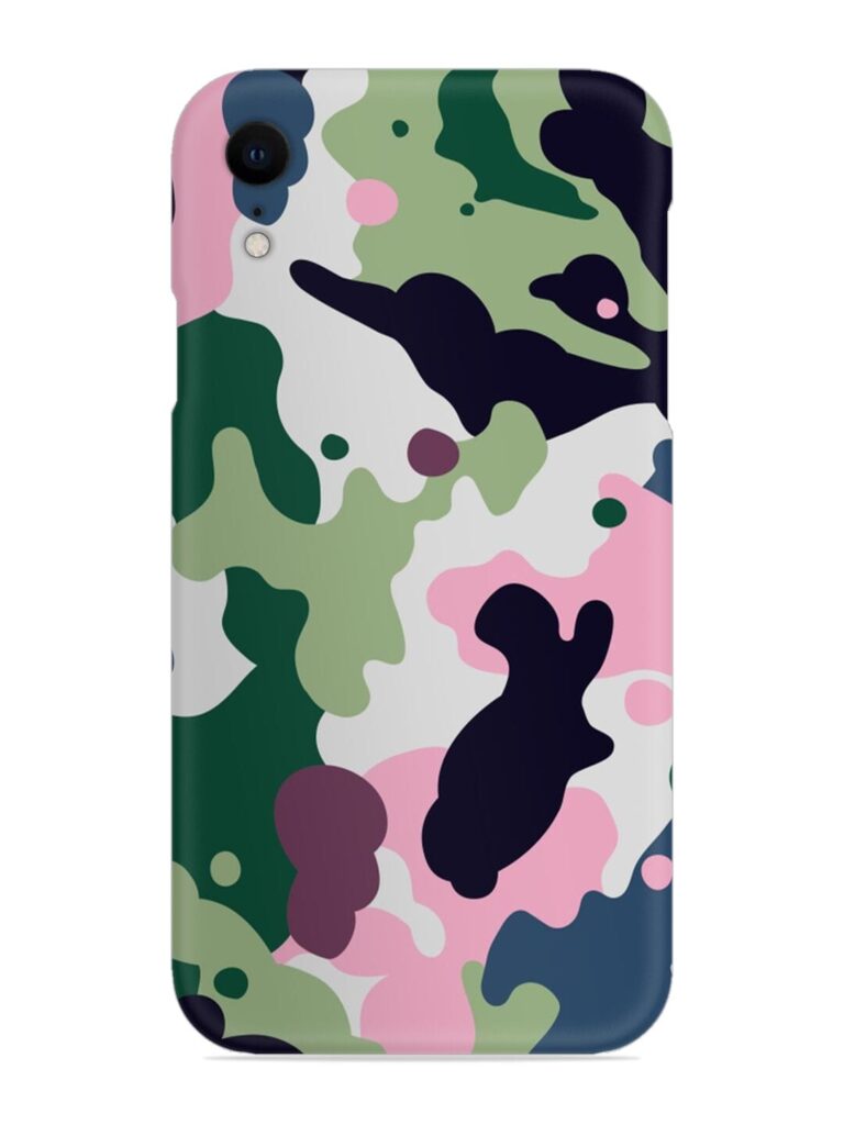 Seamless Funky Camouflage Snap Case for Apple Iphone Xr Zapvi