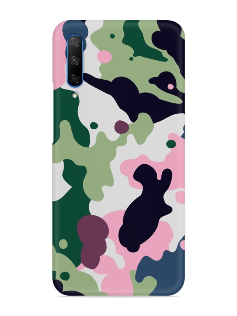 Seamless Funky Camouflage Snap Case for Honor 9X Pro Zapvi