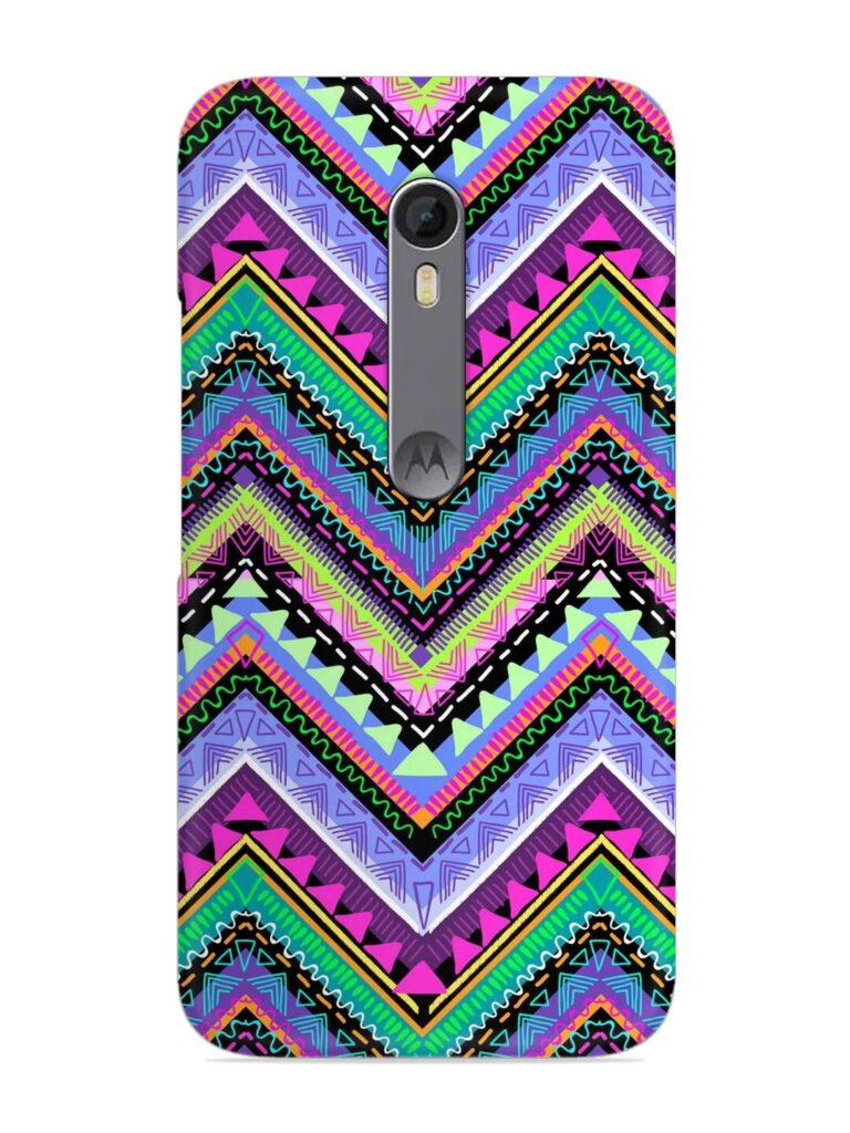 Tribal Aztec Print Snap Case for Motorola Moto X Style Zapvi