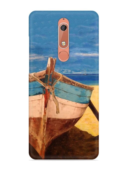 Canvas Painting Snap Case for Nokia 5.1 Zapvi