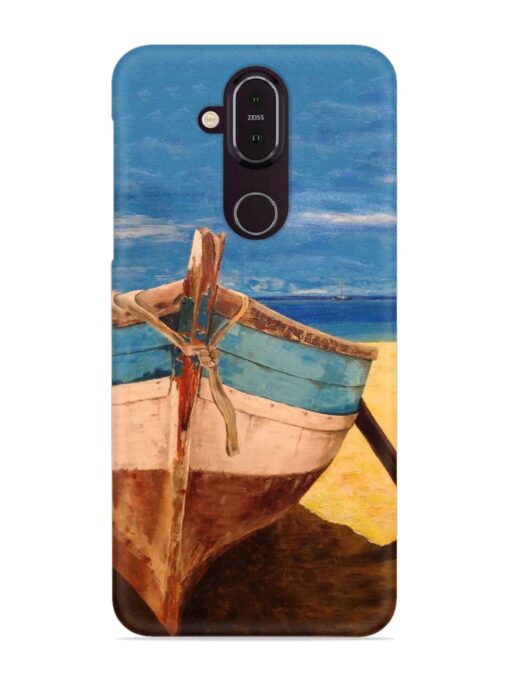 Canvas Painting Snap Case for Nokia 7.1 Zapvi