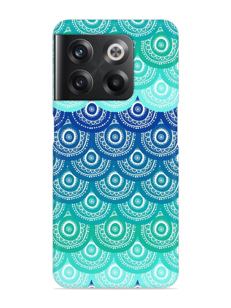 Ethnic Seamless Pattern Snap Case for Oneplus 10T (5G) Zapvi