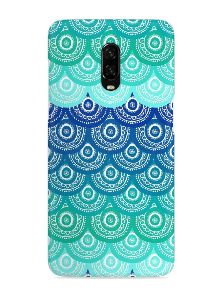 Ethnic Seamless Pattern Snap Case for Oneplus 6T Zapvi