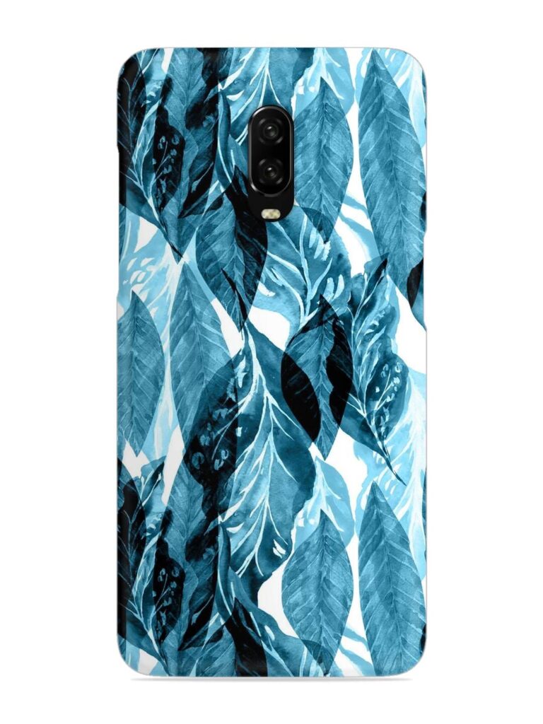 Leaves Pattern Jungle Snap Case for Oneplus 6T Zapvi