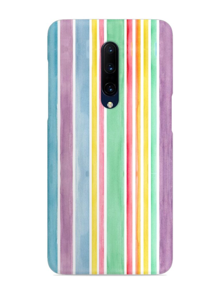 Hand Drawn Watercolor Snap Case for Oneplus 7 Pro Zapvi