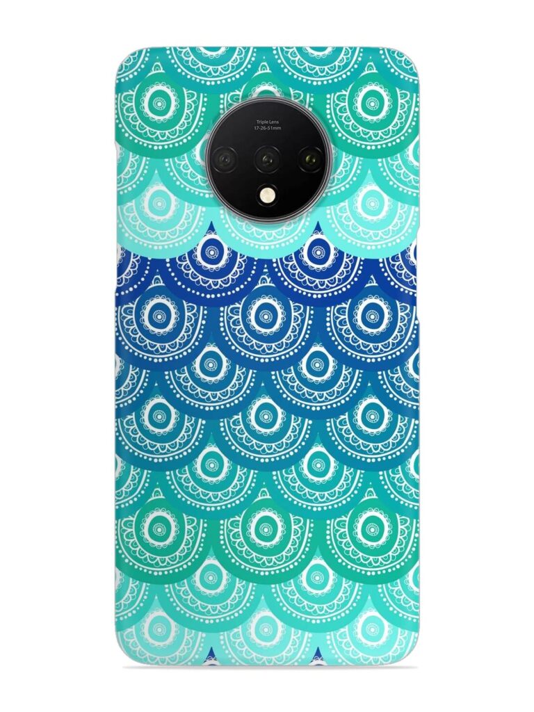 Ethnic Seamless Pattern Snap Case for Oneplus 7T Zapvi