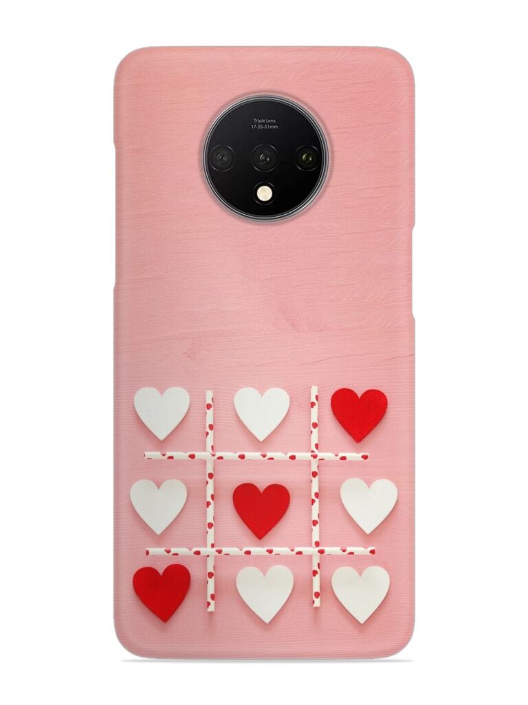 Valentines Day Concept Snap Case for Oneplus 7T Zapvi