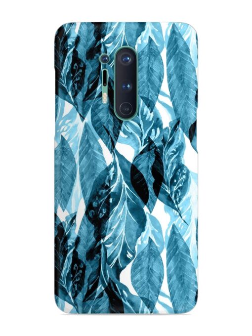 Leaves Pattern Jungle Snap Case for Oneplus 8 Pro Zapvi