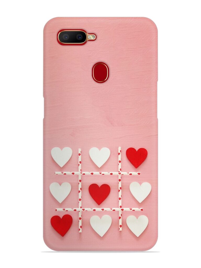 Valentines Day Concept Snap Case for Oppo A12 Zapvi
