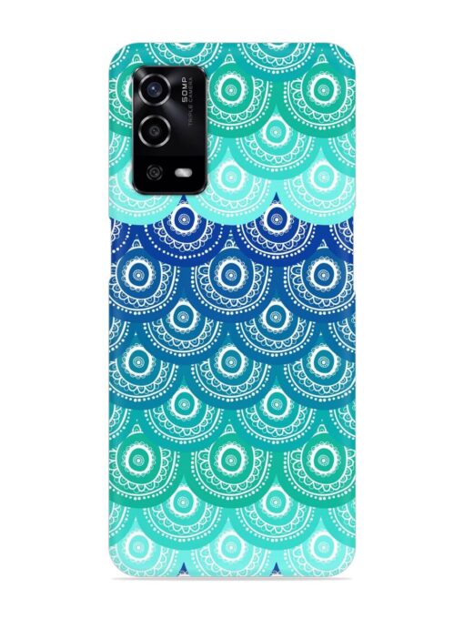 Ethnic Seamless Pattern Snap Case for Oppo A55 Zapvi