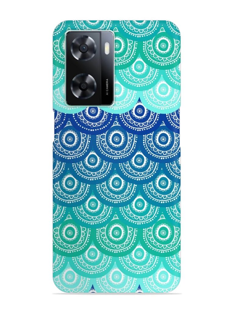 Ethnic Seamless Pattern Snap Case for Oppo A77S Zapvi