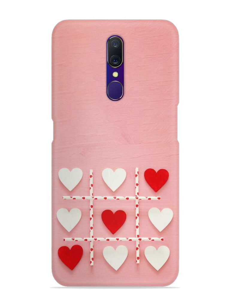 Valentines Day Concept Snap Case for Oppo F11 Zapvi
