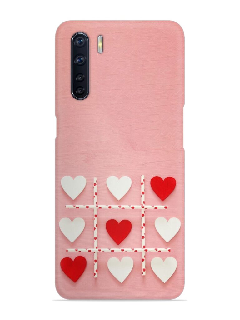 Valentines Day Concept Snap Case for Oppo F15 Zapvi