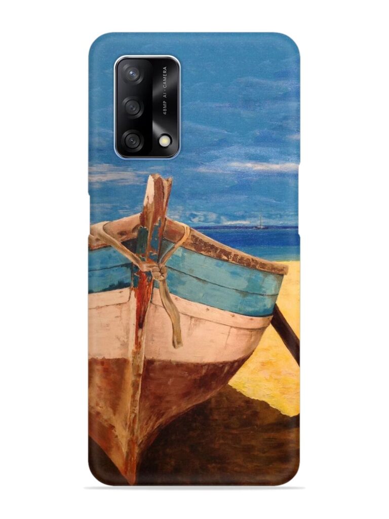 Canvas Painting Snap Case for Oppo F19 Zapvi