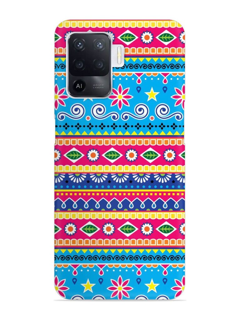 Indian Seamless Snap Case for Oppo F19 Pro Zapvi