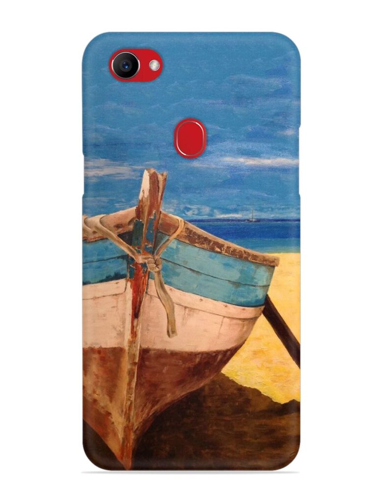Canvas Painting Snap Case for Oppo F7 Zapvi