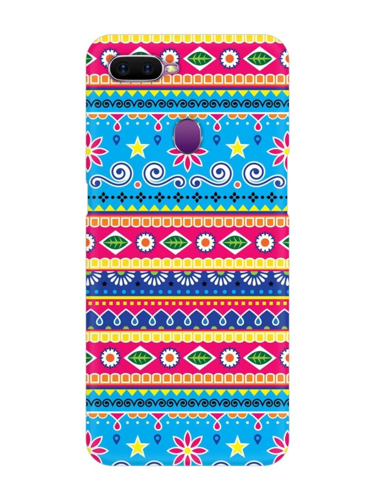 Indian Seamless Snap Case for Oppo F9 Zapvi