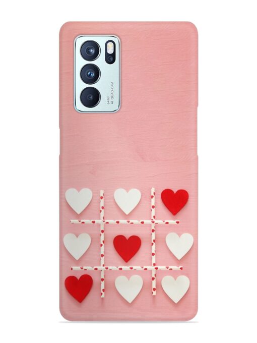 Valentines Day Concept Snap Case for Oppo Reno 6 Pro (5G) Zapvi