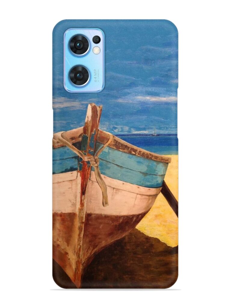 Canvas Painting Snap Case for Oppo Reno 7 (5G) Zapvi