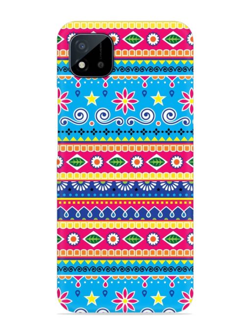 Indian Seamless Snap Case for Realme C20 Zapvi