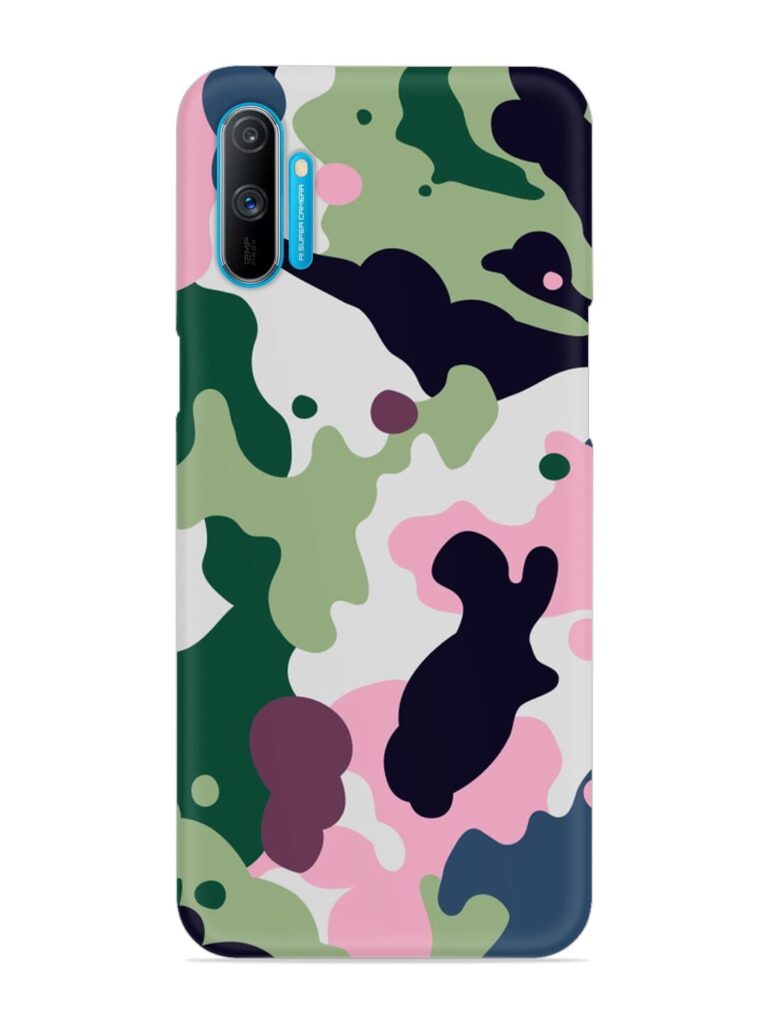 Seamless Funky Camouflage Snap Case for Realme C3 Zapvi