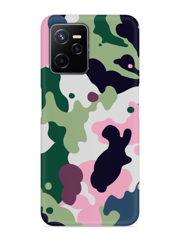 Seamless Funky Camouflage Snap Case for Realme Narzo 50A Prime Zapvi