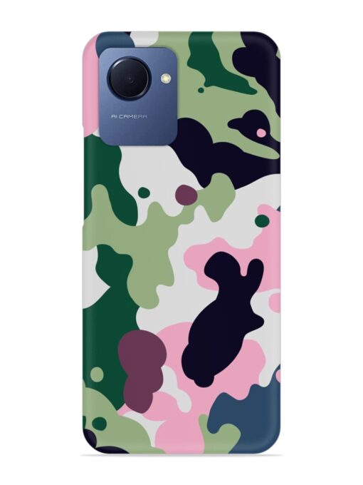 Seamless Funky Camouflage Snap Case for Realme Narzo 50I Prime Zapvi
