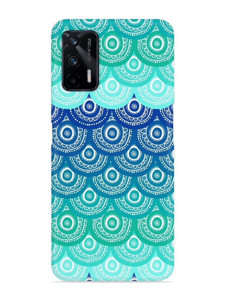 Ethnic Seamless Pattern Snap Case for Realme X7 Max (5G) Zapvi
