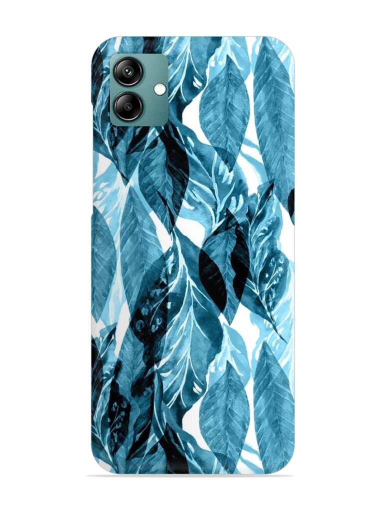 Leaves Pattern Jungle Snap Case for Samsung Galaxy A04 Zapvi