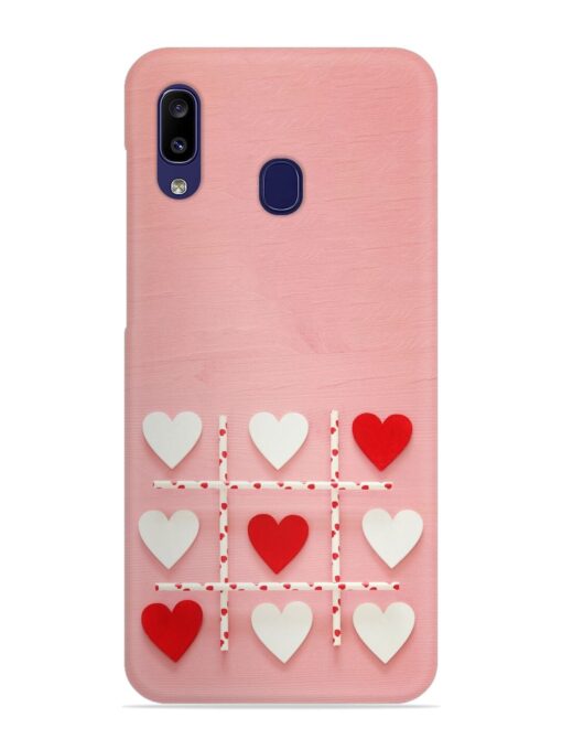 Valentines Day Concept Snap Case for Samsung Galaxy A20 Zapvi