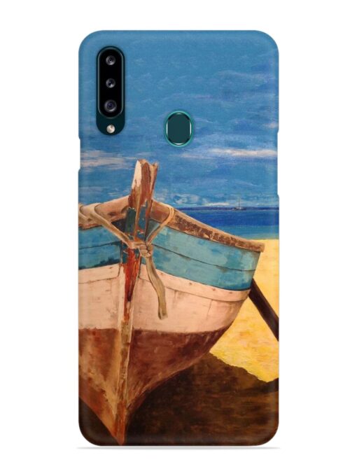 Canvas Painting Snap Case for Samsung Galaxy A20S Zapvi