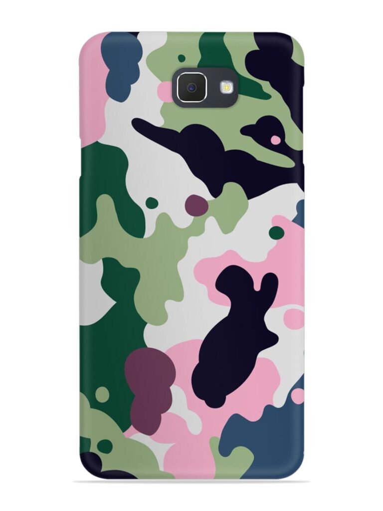 Seamless Funky Camouflage Snap Case for Samsung Galaxy J7 Prime Zapvi