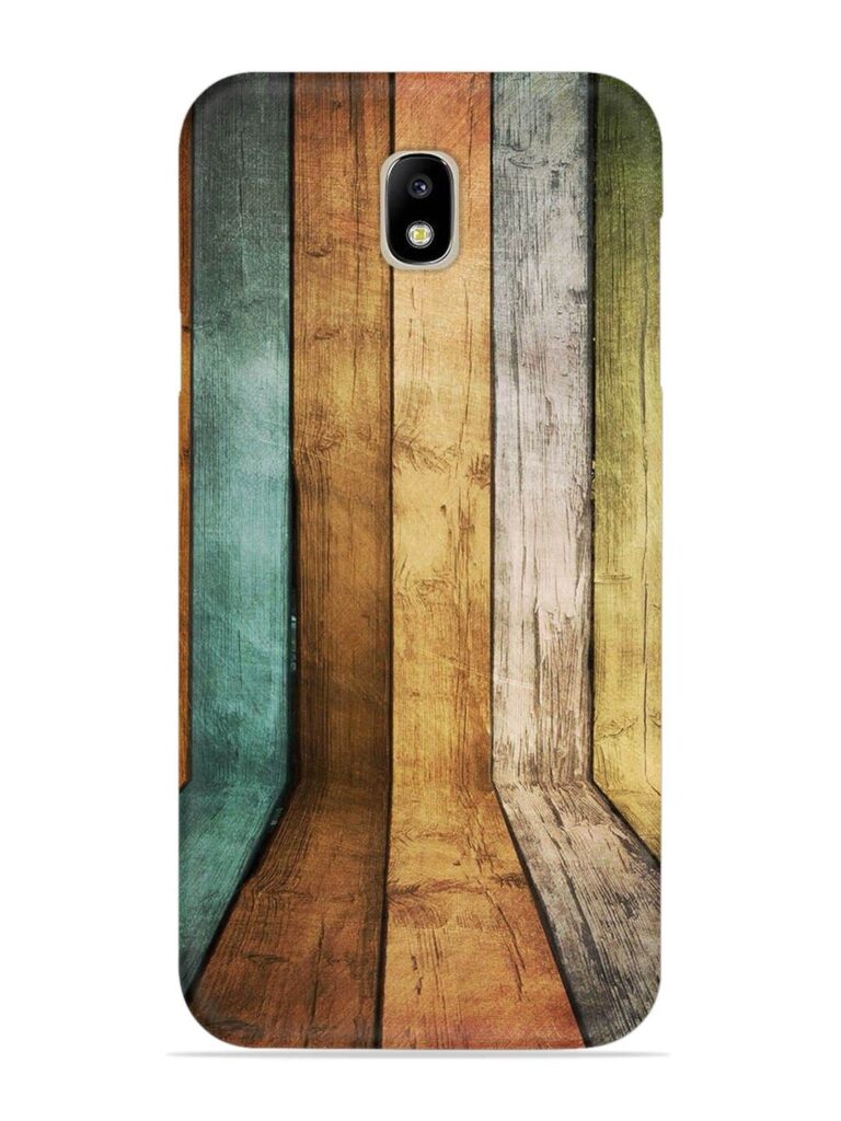 Wooden Realistic Art Snap Case for Samsung Galaxy J7 Pro Zapvi