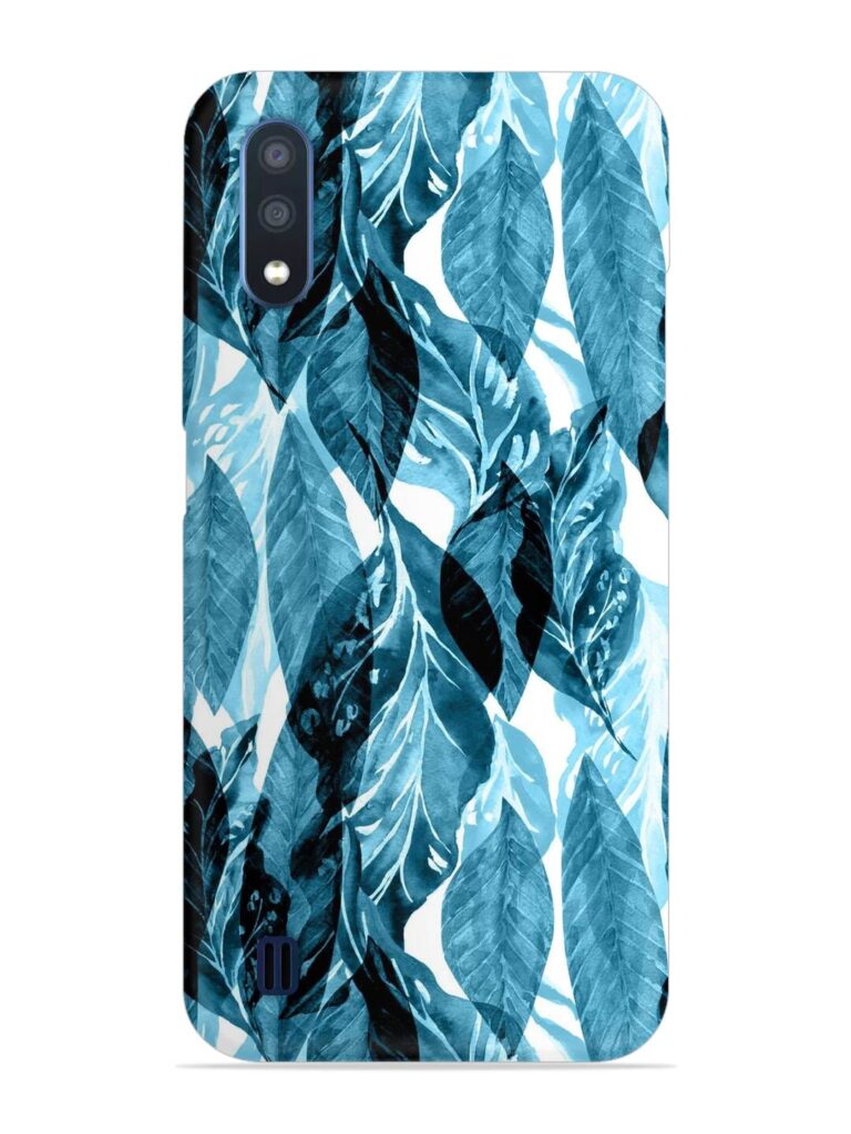 Leaves Pattern Jungle Snap Case for Samsung Galaxy M01 Zapvi