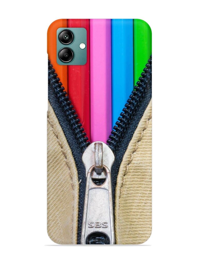Zip In Color Snap Case for Samsung Galaxy M04 Zapvi