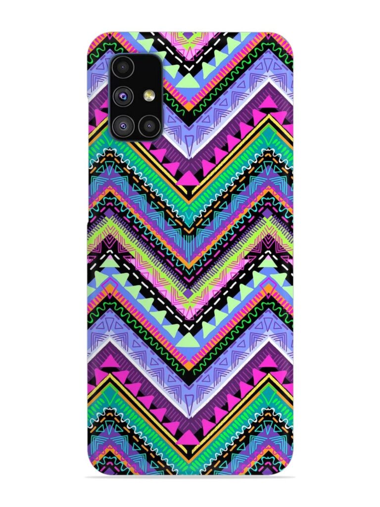 Tribal Aztec Print Snap Case for Samsung Galaxy M51 Zapvi