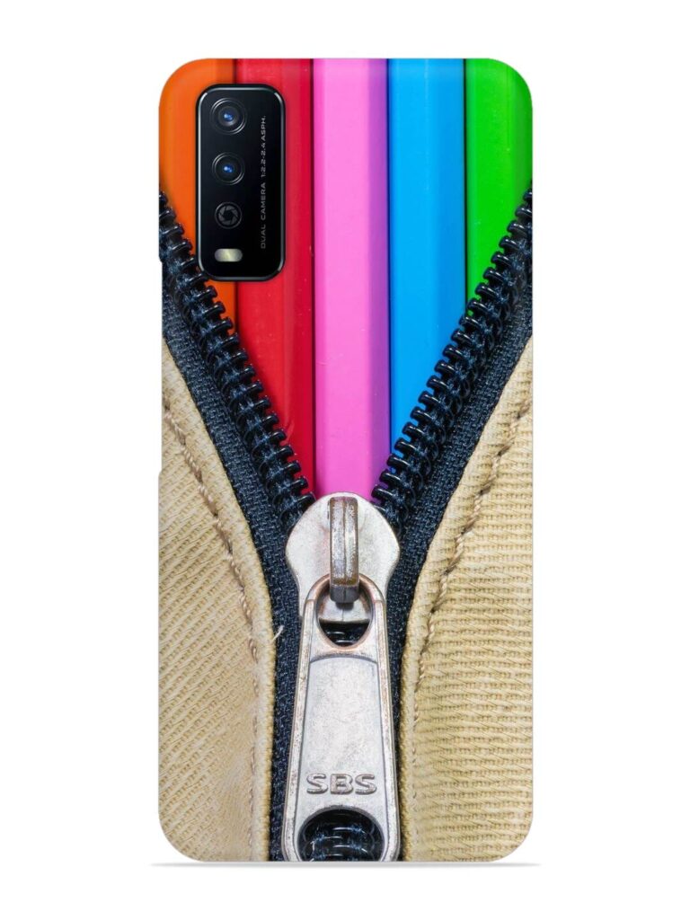 Zip In Color Snap Case for Vivo Y12G Zapvi
