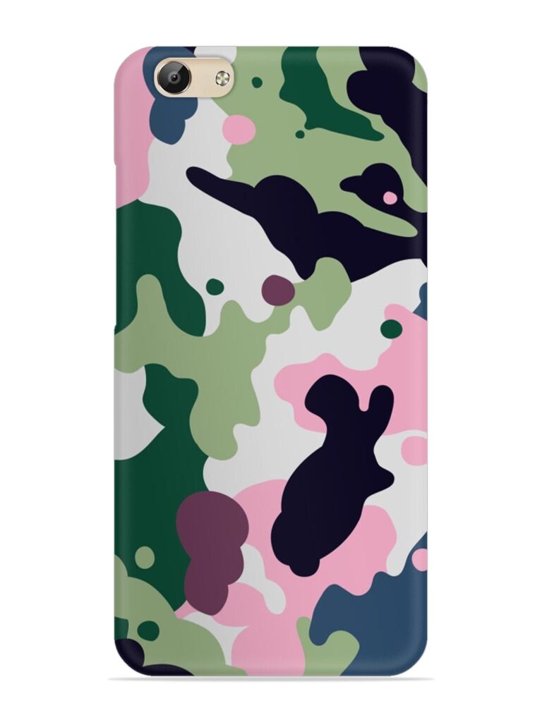 Seamless Funky Camouflage Snap Case for Vivo Y69 Zapvi