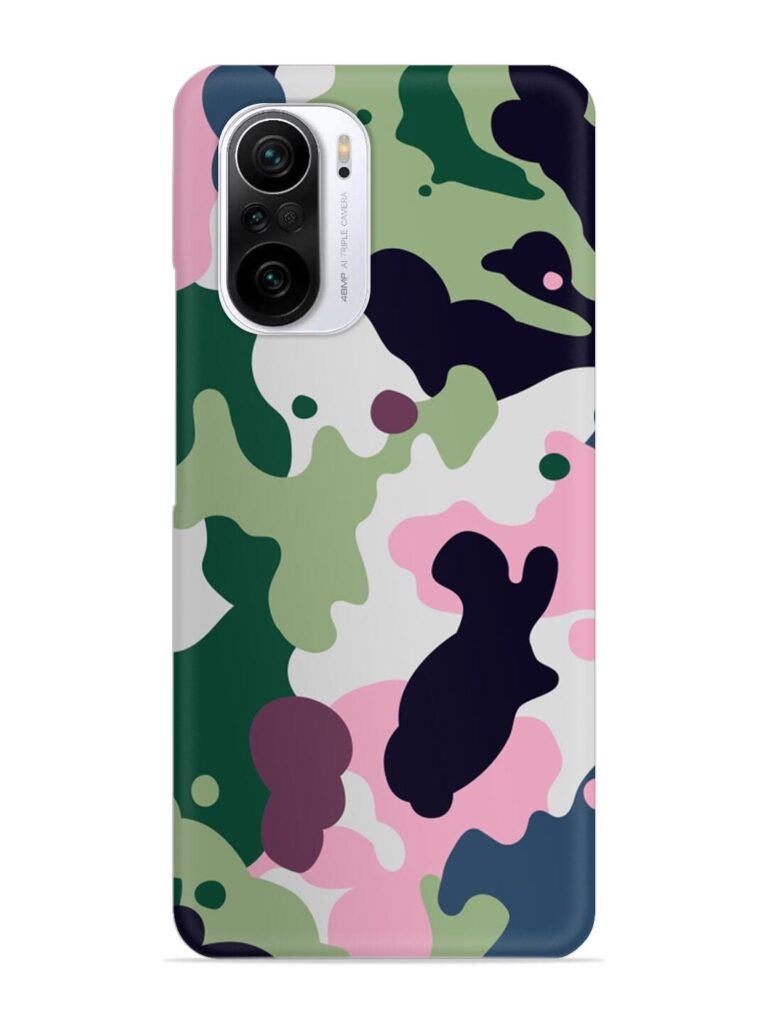 Seamless Funky Camouflage Snap Case for Xiaomi Mi 11X (5G) Zapvi