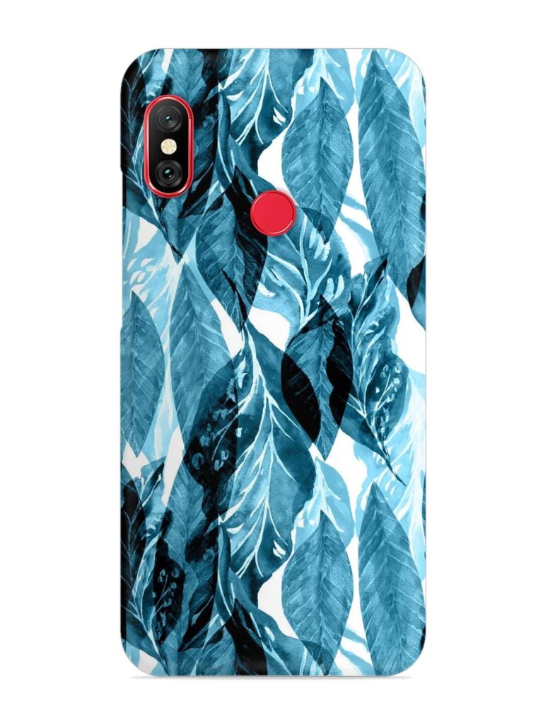 Leaves Pattern Jungle Snap Case for Xiaomi Mi A2 Zapvi