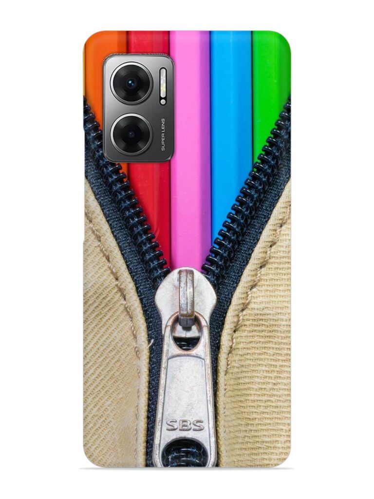 Zip In Color Snap Case for Xiaomi Redmi 11 Prime (5G) Zapvi