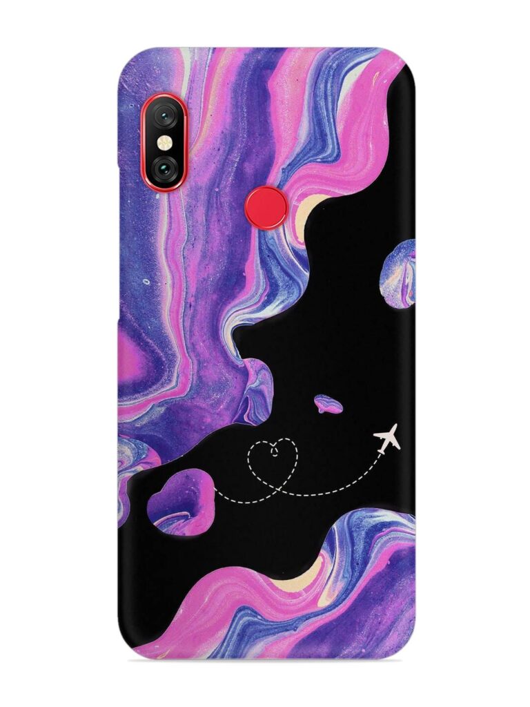 Glitter Art Snap Case for Xiaomi Redmi 6 Pro Zapvi