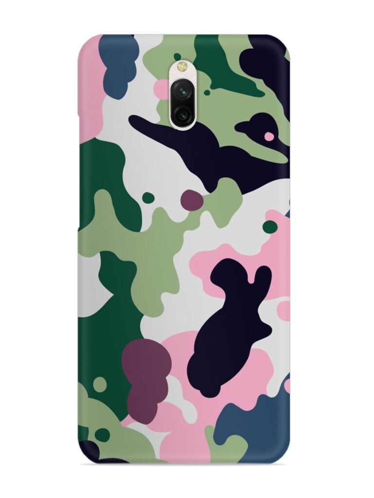 Seamless Funky Camouflage Snap Case for Xiaomi Redmi 8A Dual Zapvi